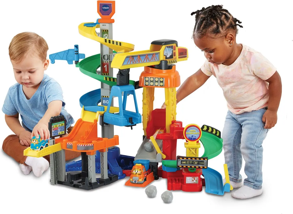 VTech Toet Toet Auto's Mega Bouwplaats Speelset 80-543523 - Multicolor