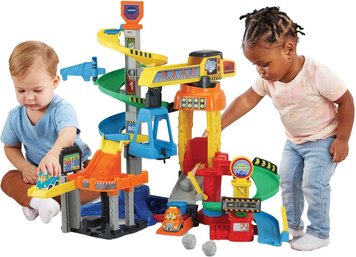 VTech Toet Toet Auto's Mega Bouwplaats Speelset 80-543523 - Multicolor