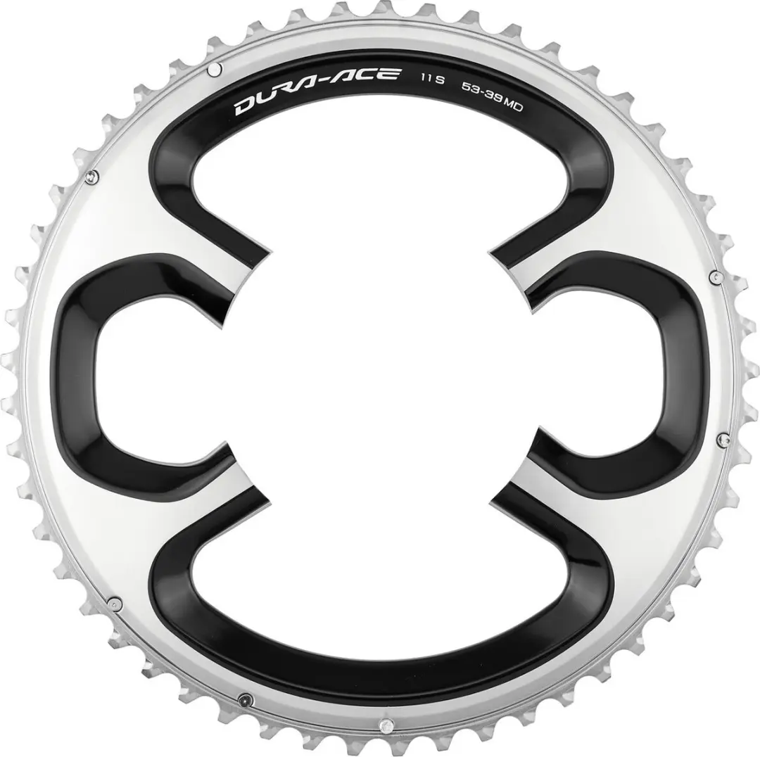 Shimano Dura-Ace FC-9000 Kettingblad 53T - 11-speed - Zilver