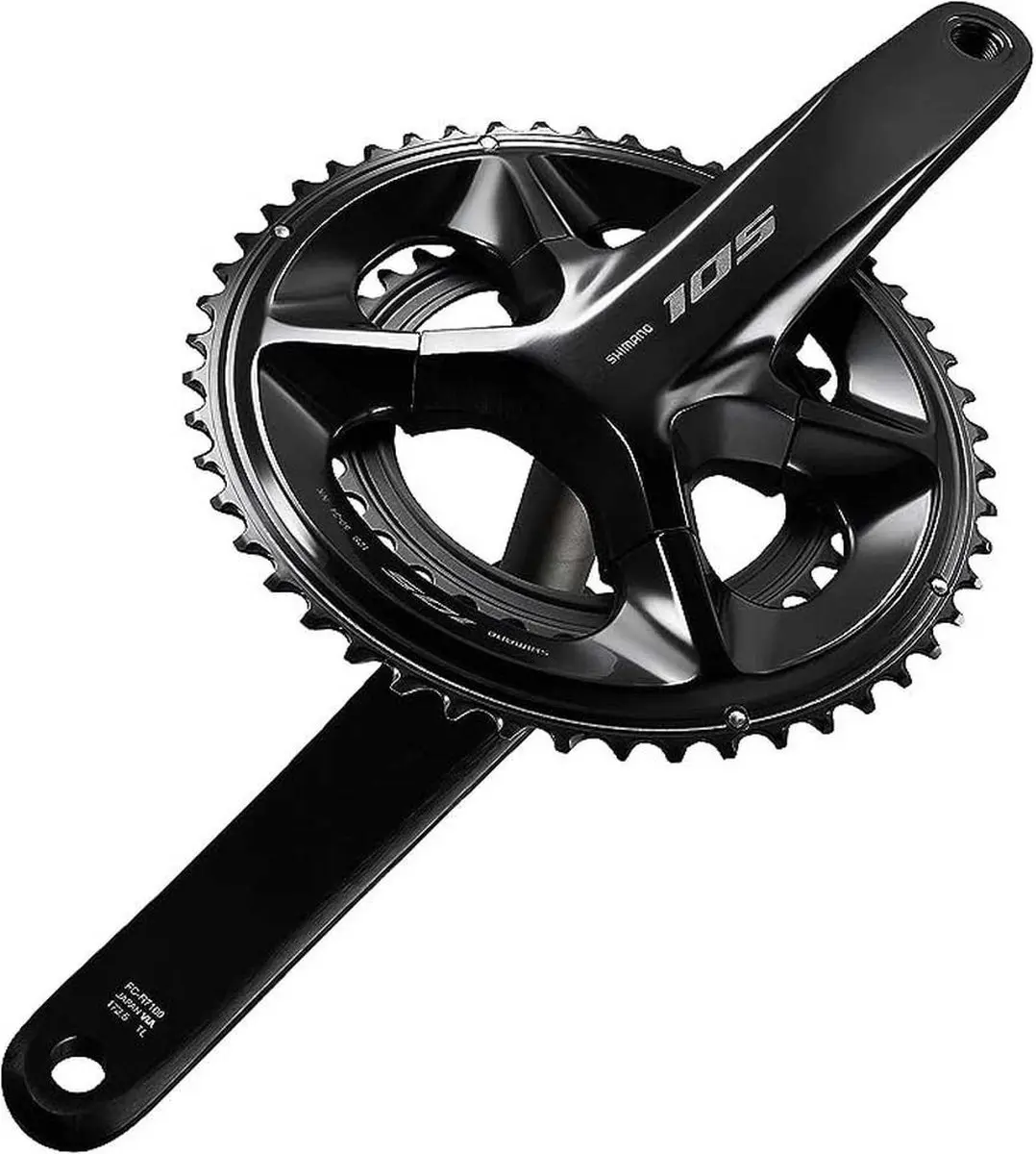 Shimano 105 R7100 Crankstel 175mm 52/36t - Zilver