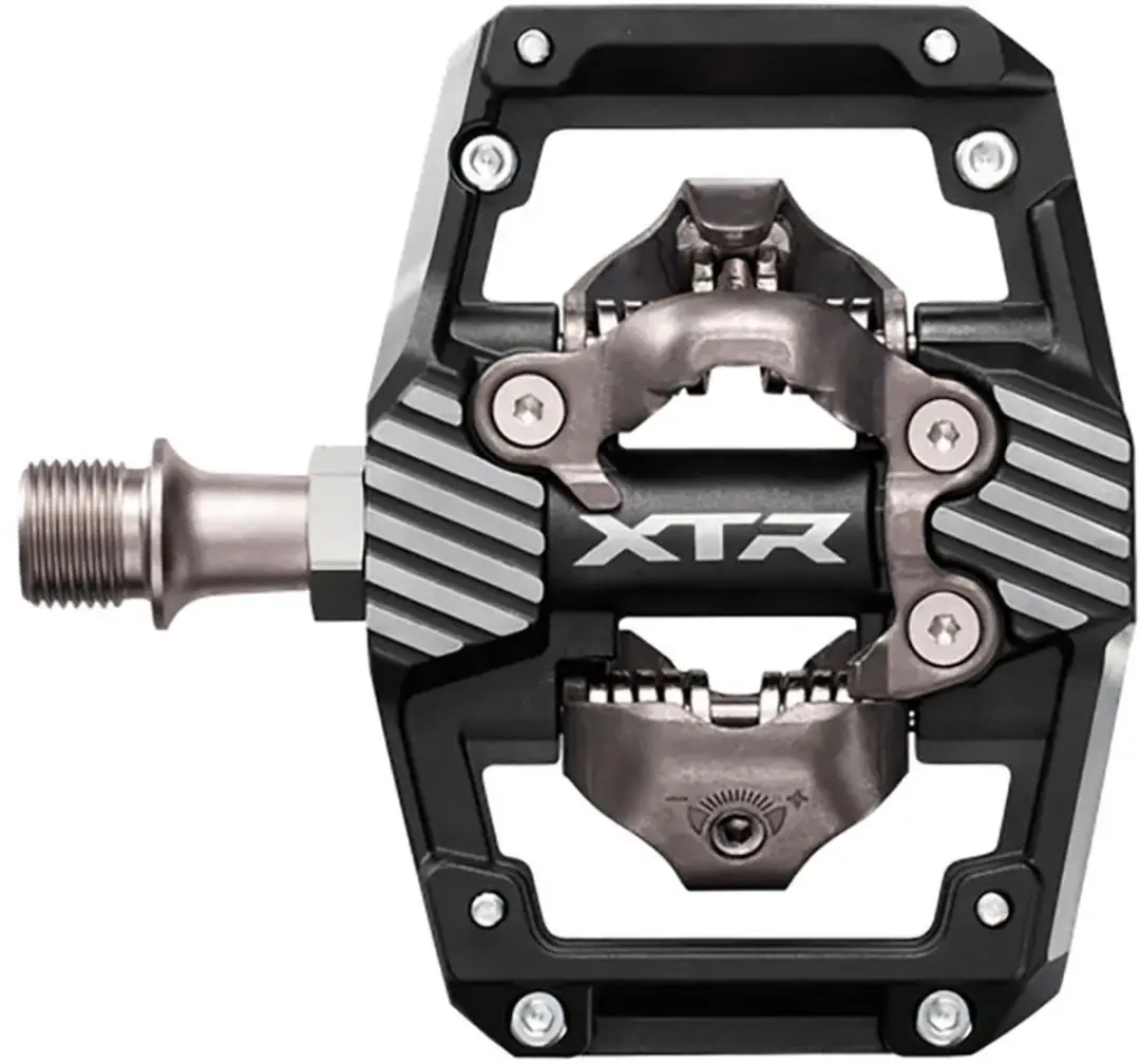 Shimano PD-M9220 XTR SPD Pedalen - Zilver - afbeelding 6 van 6