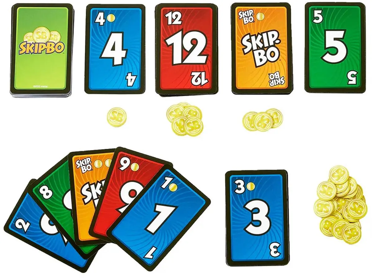 Mattel Skip-Bo Masters Kaartspel - 2-6 Spelers