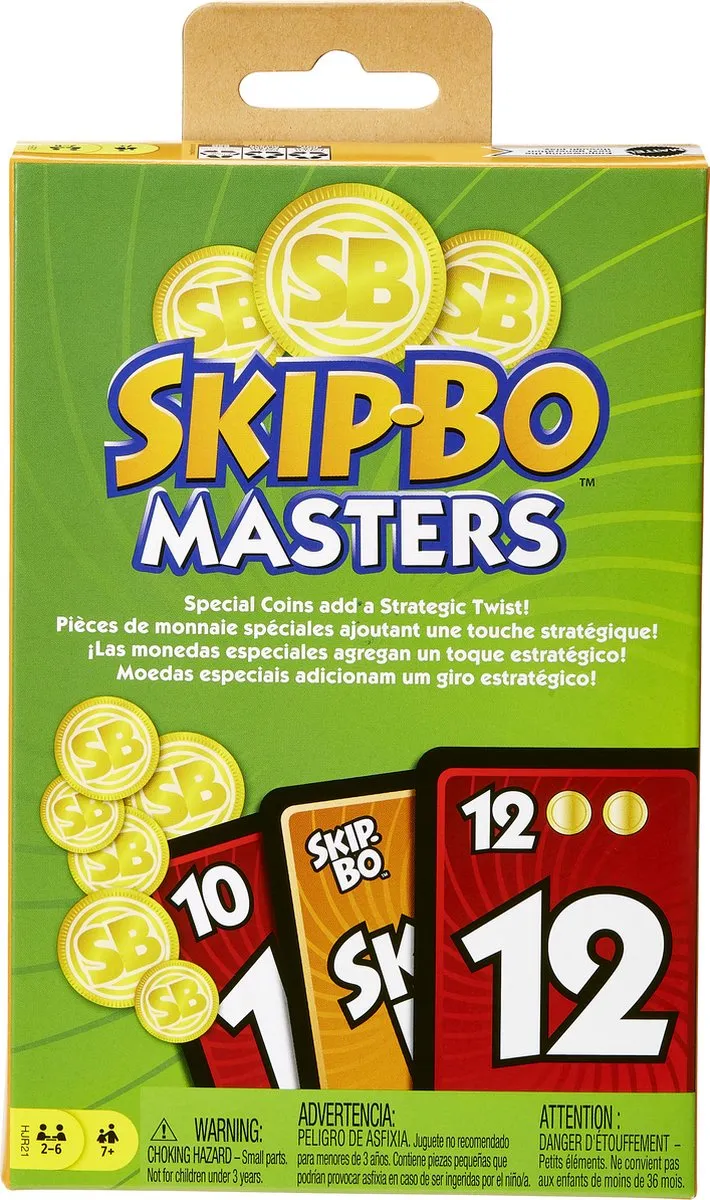 Mattel Skip-Bo Masters Kaartspel