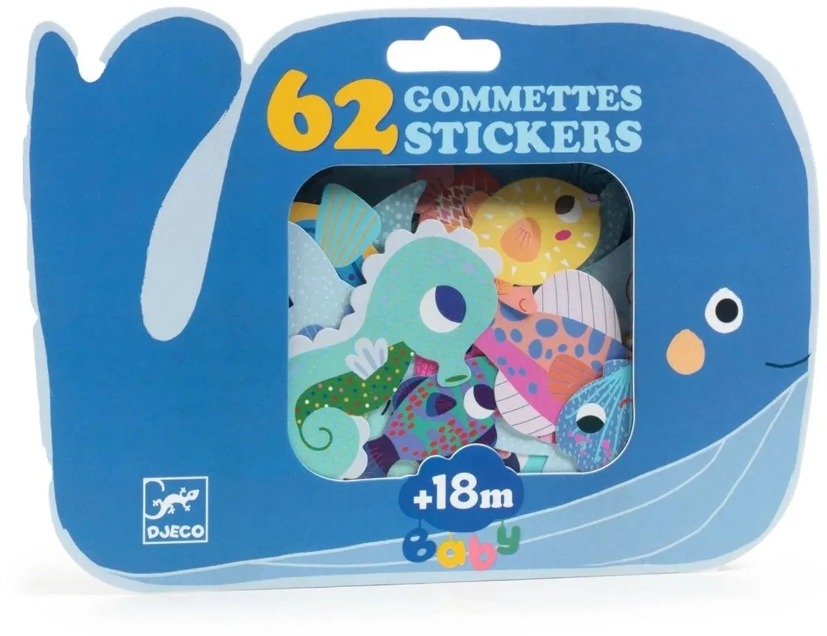 Djeco Houten Zee-Dieren Speelgoed