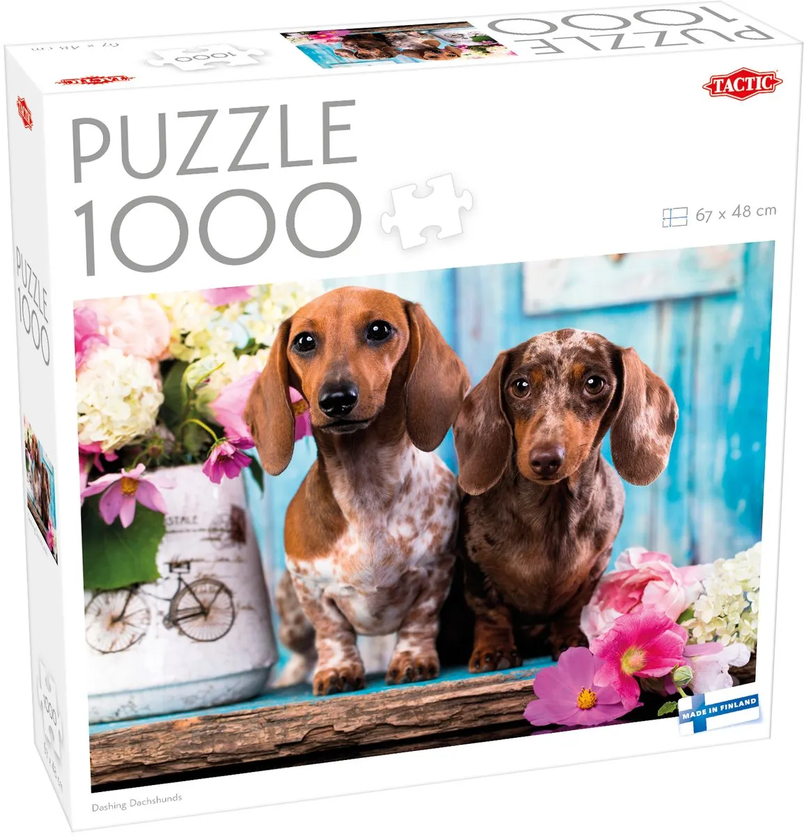 Tactic Dashing Dachshunds Puzzel 1000 Stuks