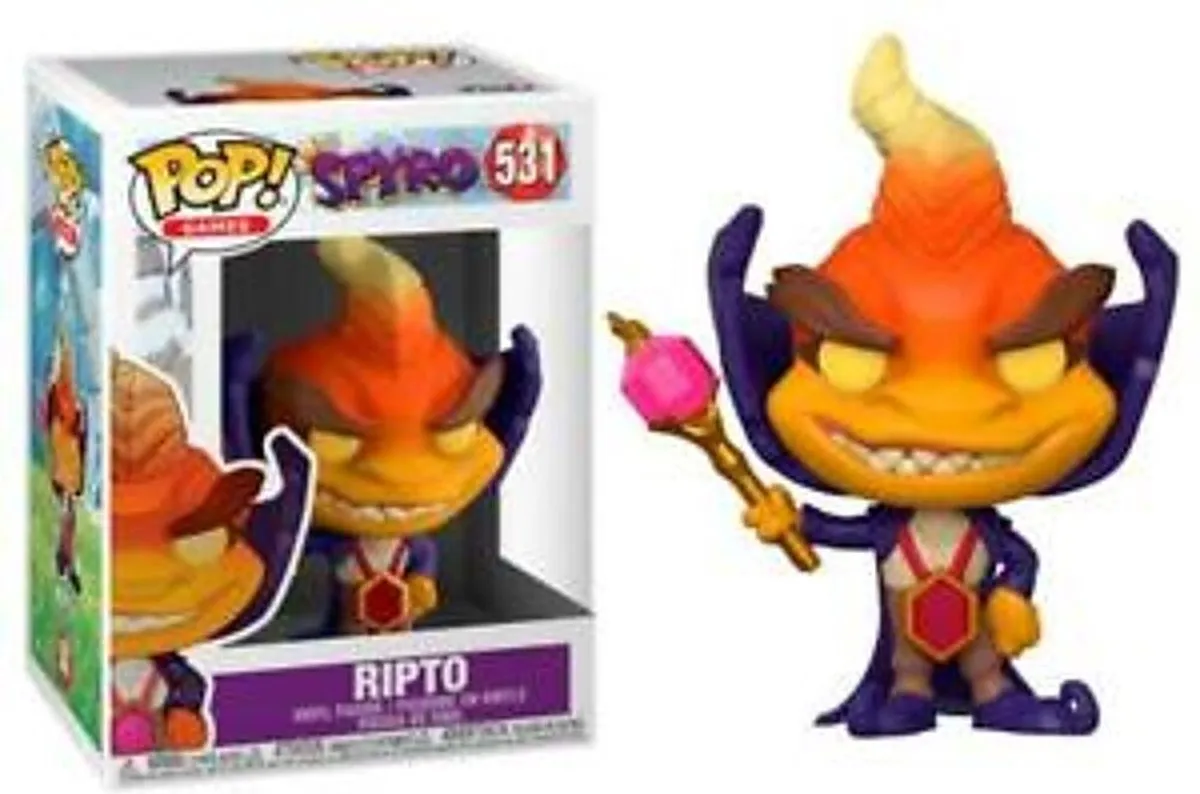 Funko POP! Games Spyro Ripto Vinyl Figuur 9cm - Multicolor