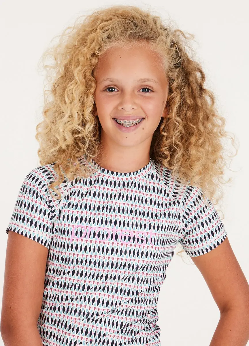 Protest Prticet Jr UV-shirt Meisjes 164 - Korte mouwen - Ink Blue