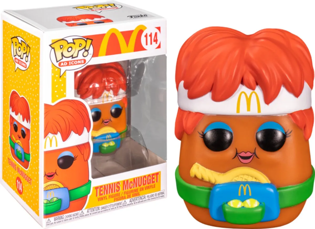 Funko McDonald's Bobble Head POP N°114 Tennis Nugget - afbeelding 6 van 6