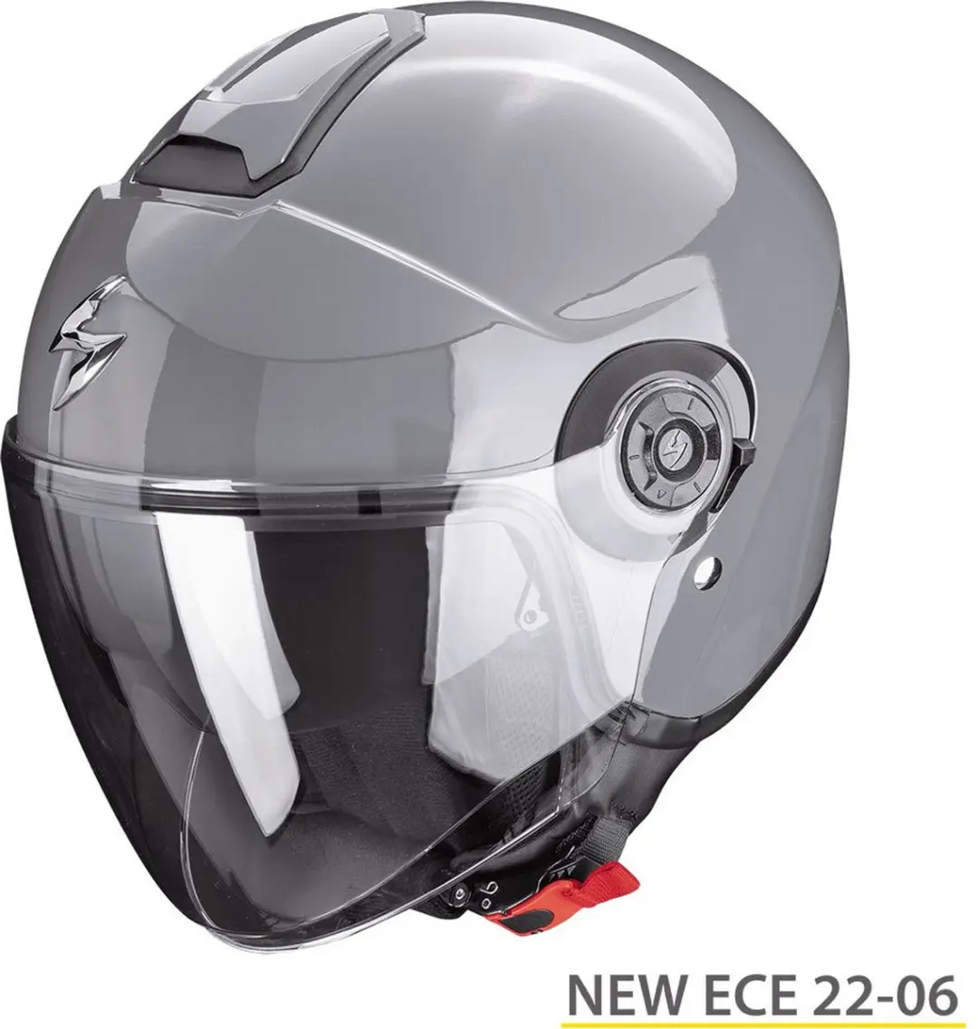 Scorpion Exo-City II Solid Cement Grey Jet Helm M