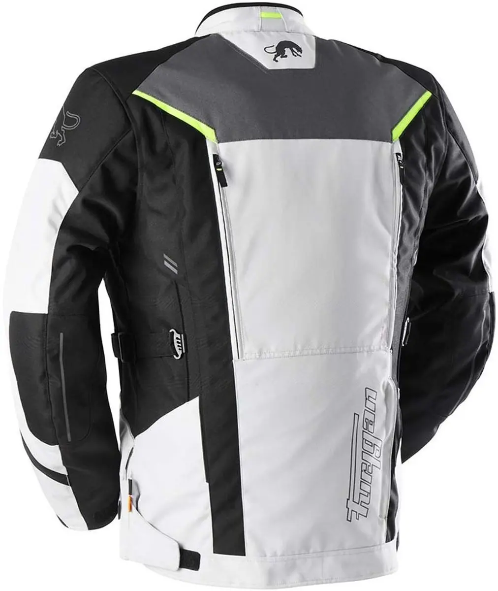 Furygan Motorjas Brooks 6483-100 - M - Black-Pearl-Yellow