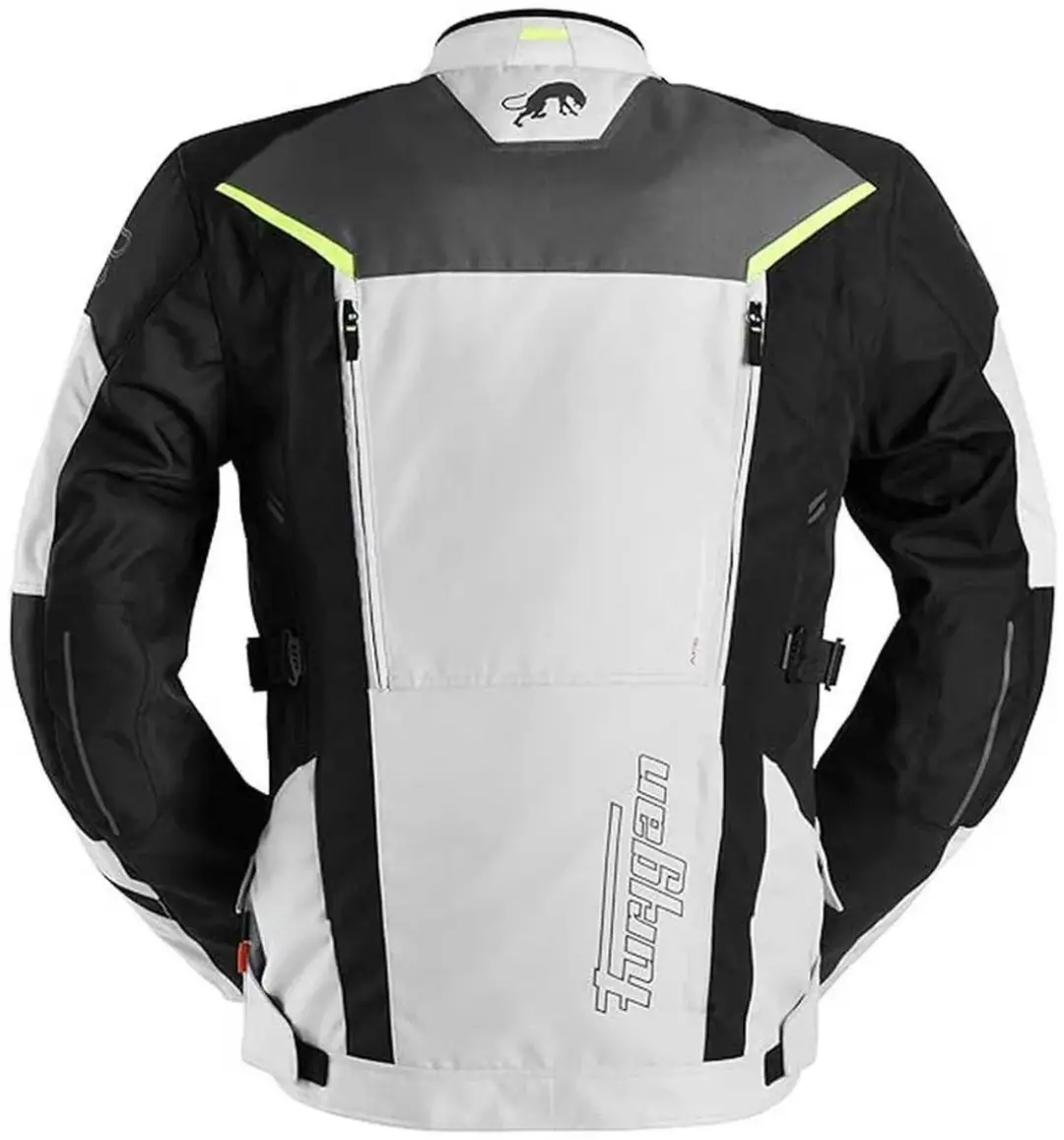 Furygan Motorjas Brooks 6483-100 - M - Black-Pearl-Yellow