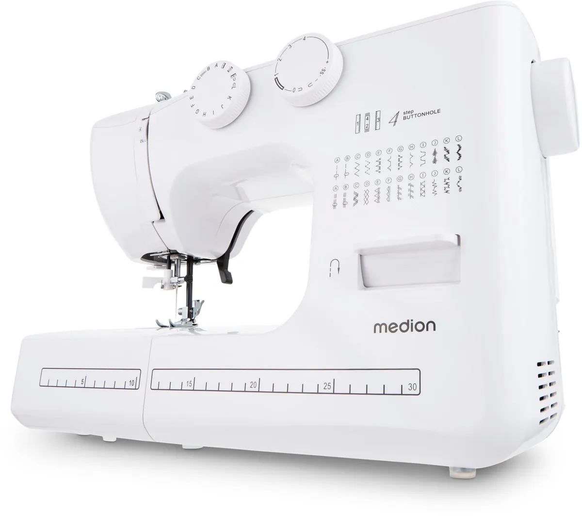 Medion SM60 Naaimachine - 60 Steken - Wit
