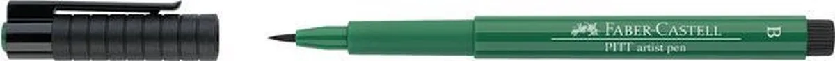 Faber-Castell Pitt Artist Pen Brush Phthalogroen FC-167478