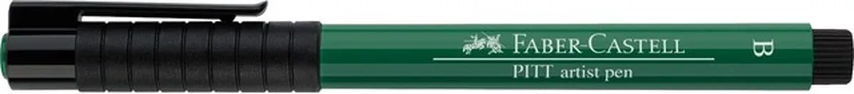 Faber-Castell Pitt Artist Pen Brush Phthalogroen FC-167478