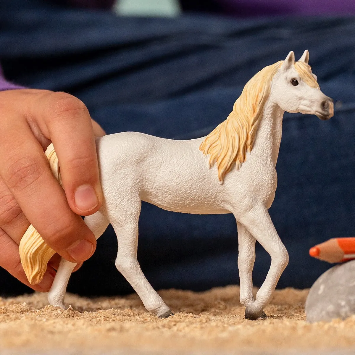 Schleich Horse Club Arabische Merrie 13983 - Wit