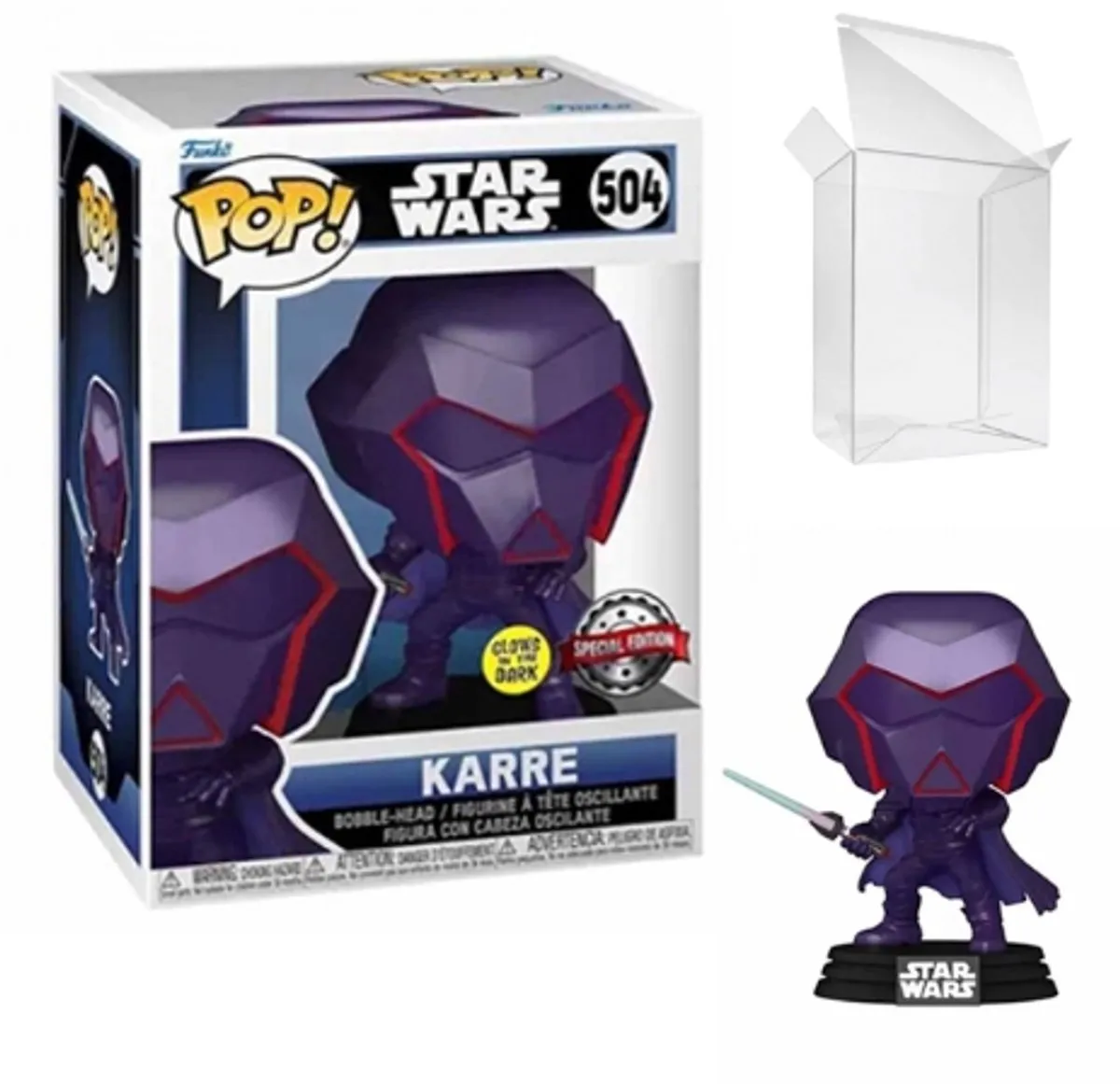 Funko Pop! Star Wars: Visions Karre Glow-in-the-Dark