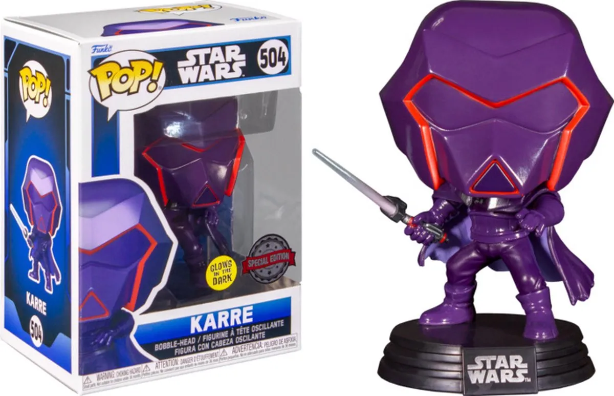 Funko Pop! Star Wars: Visions Karre Glow-in-the-Dark