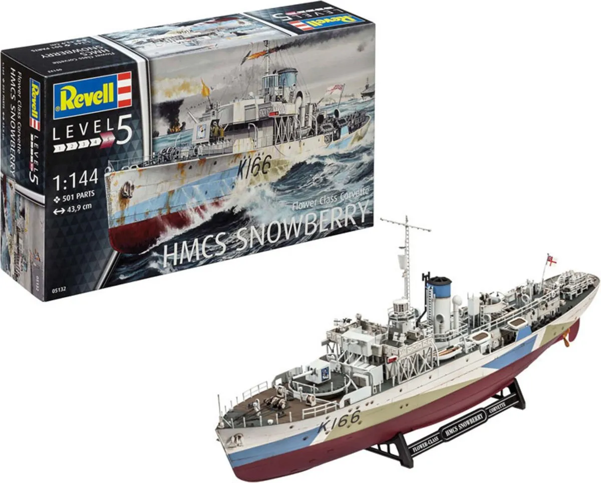 Revell 05132 Flower Class Corvette HMCS Snowberry