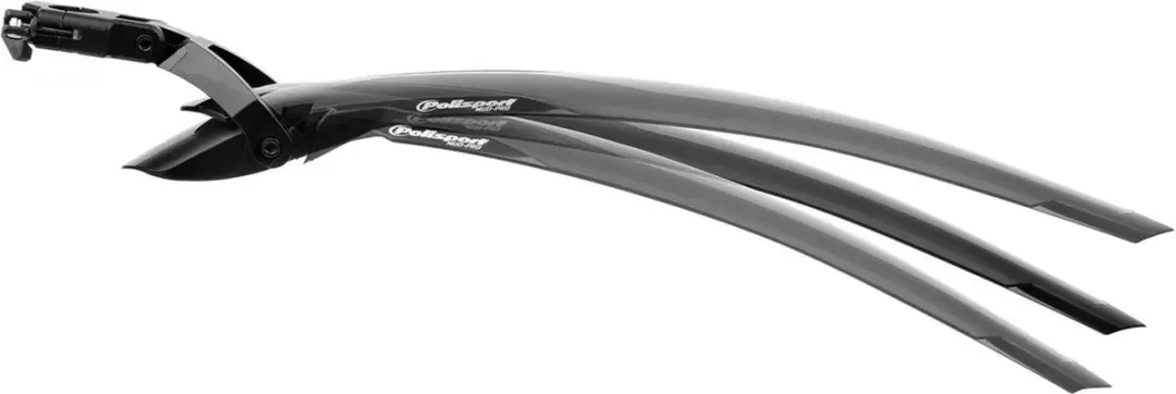 Polisport Mud-Pro Achterspatbord 26/29" - Zwart