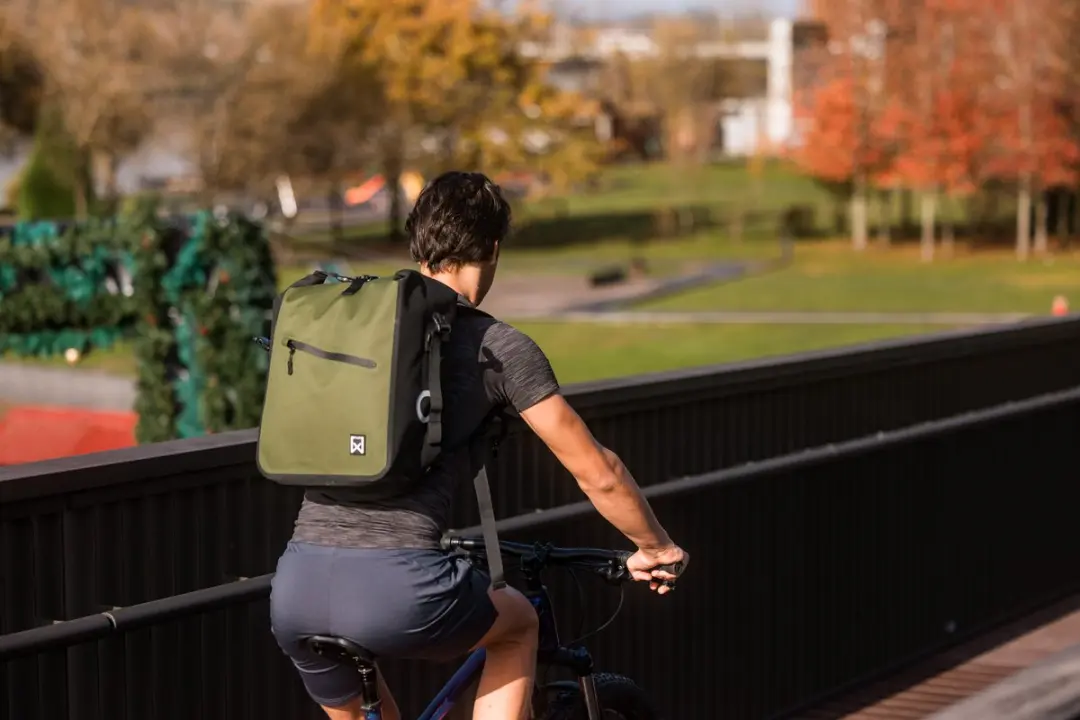 Willex Rugzak Combi Fietstas 27L - Groen