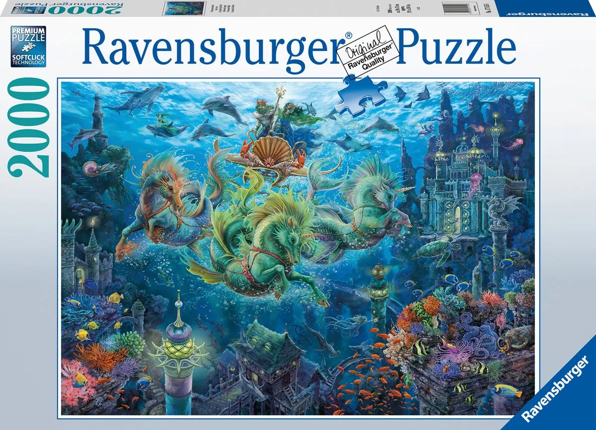 Ravensburger Onderwaterwereld Legpuzzel 2000 Stuks