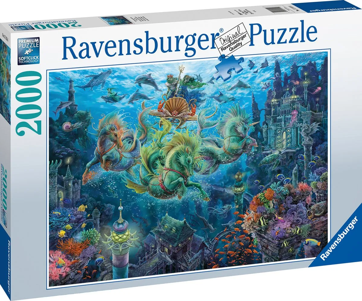 Ravensburger Onderwaterwereld Legpuzzel 2000 Stuks - 171156