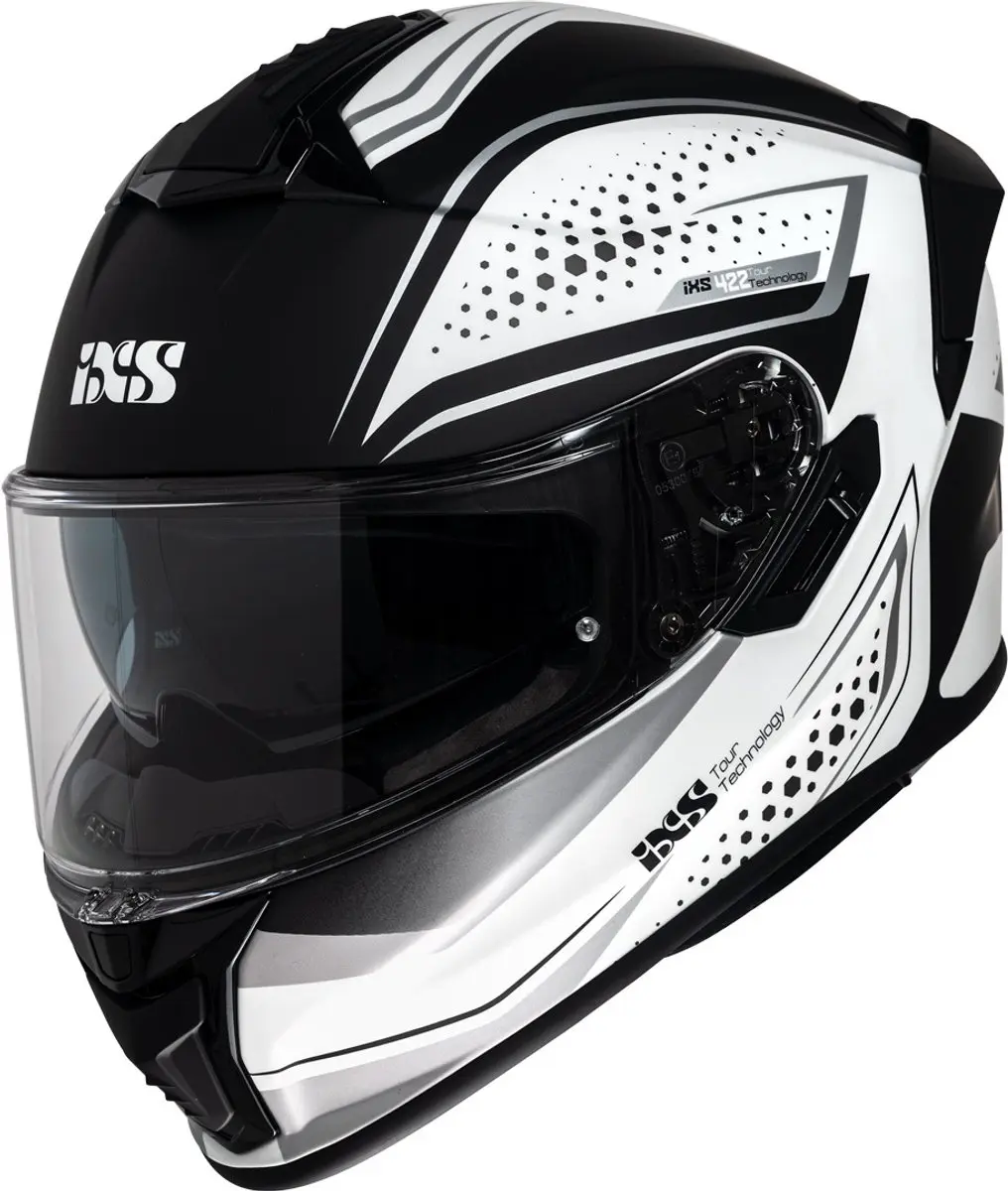 IXS iXS422 FG 2.2 Wit Grijs Integraalhelm