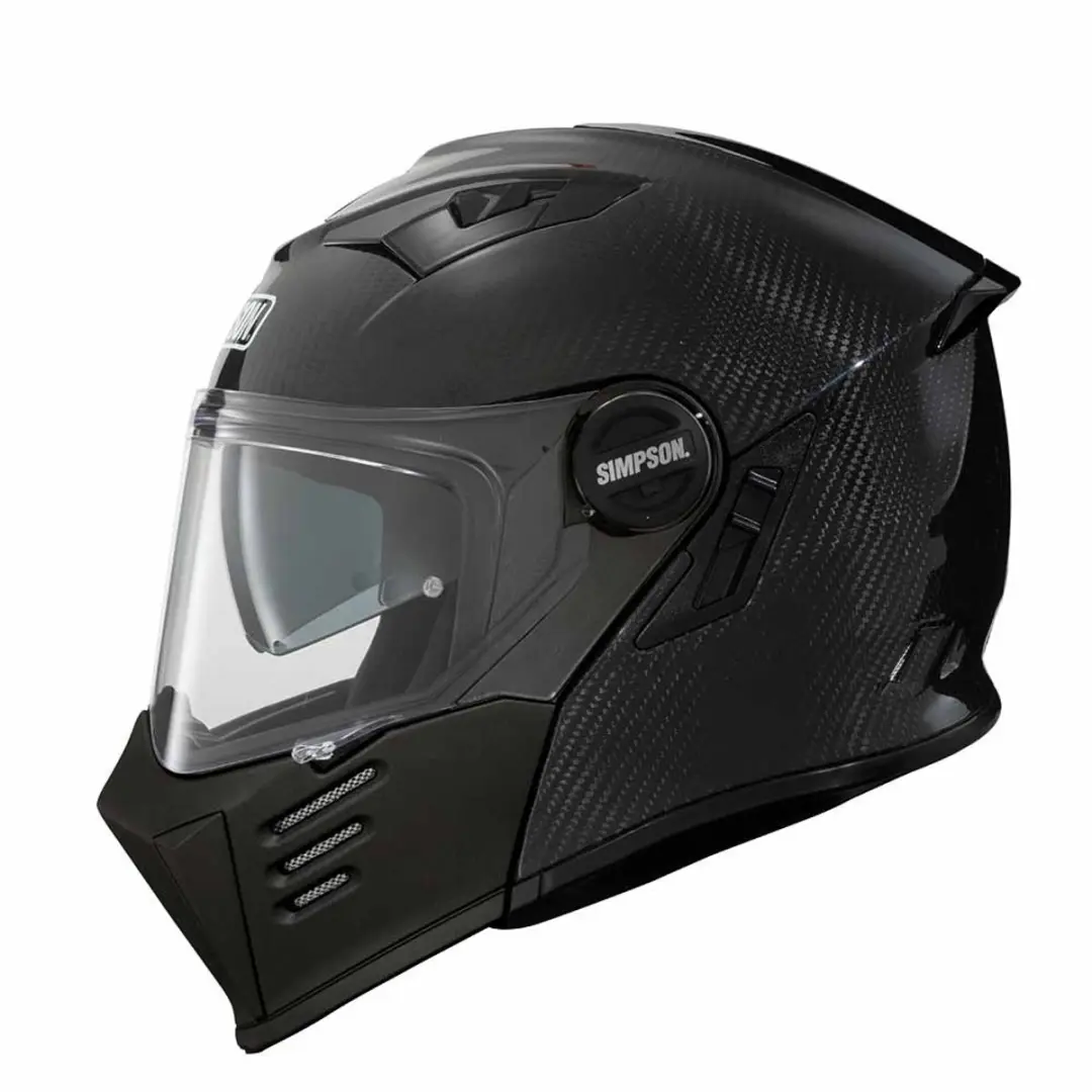 Simpson Darksome Carbon ECE22.06 Systeemhelm
