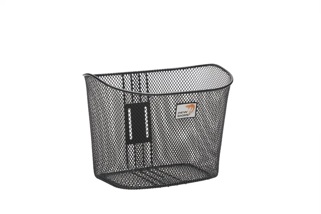 New Looxs Toscane RapidLock Fietsmand 19L - Staal Zwart - afbeelding 2 van 6