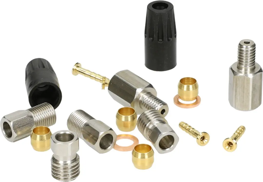 Elvedes Hydraulische Remonderdelen Kit Magura MT2 - M6/M9 RVS - Zilver