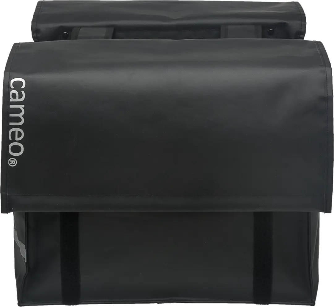 New Looxs Cameo Double Bisonyl Dubbele Fietstas 46L - Mat Zwart