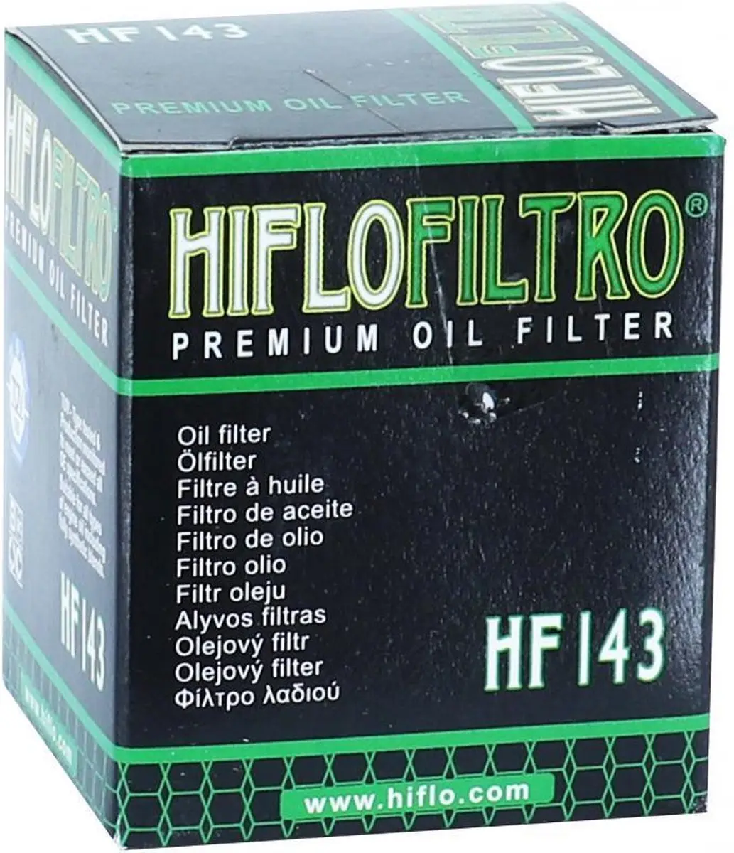 HifloFiltro HF143 Oliefilter - Geel - Yamaha Cygnus 125 XC 1995-2000 - afbeelding 5 van 5