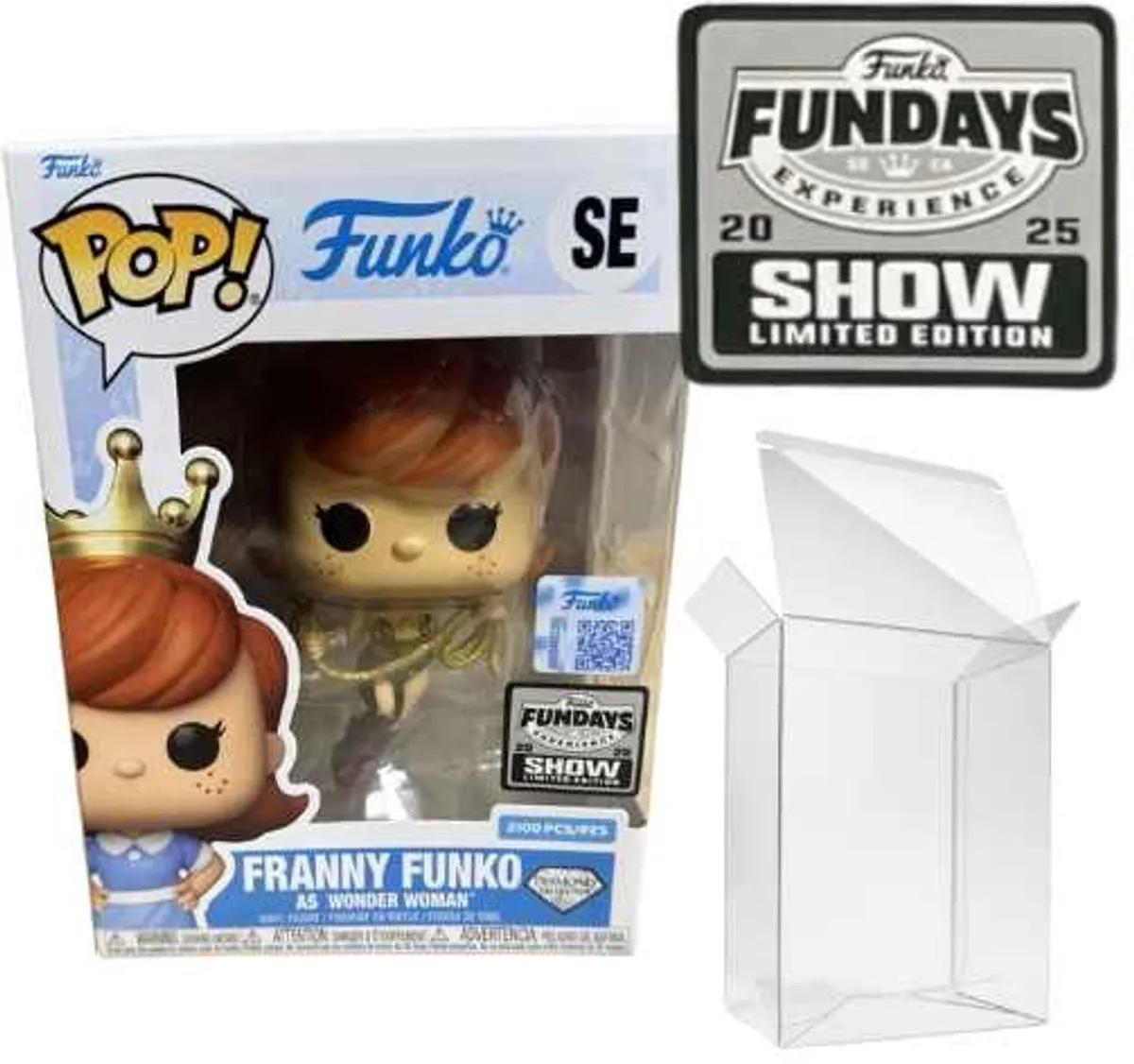 Funko Pop! Franny Wonder Woman Diamond Fundays 2025 SHOW Edition