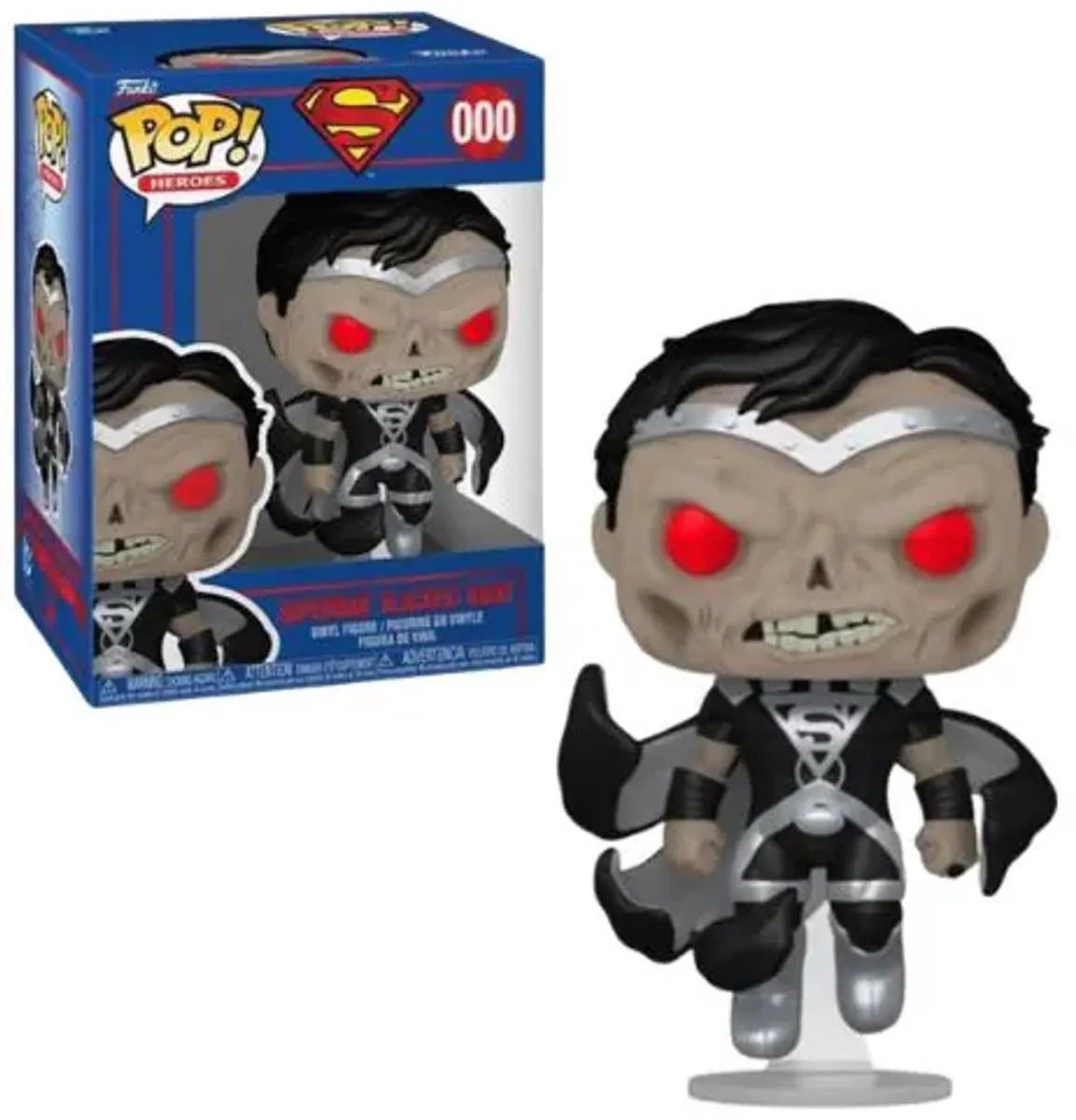 Funko Pop! Superman Blackest Night - Multicolor