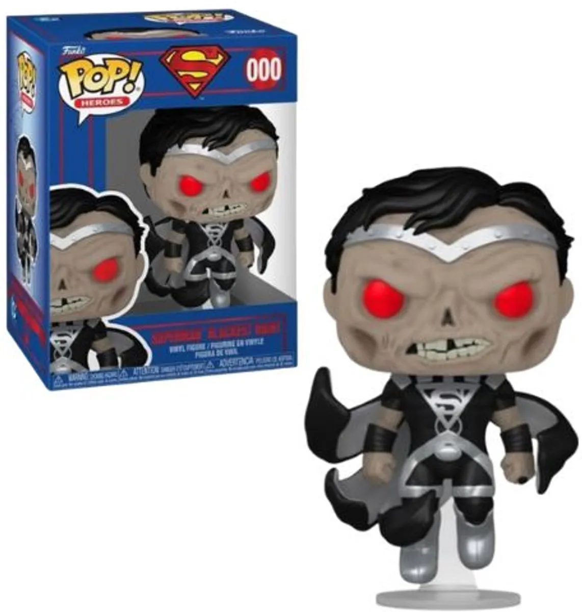 Funko Pop! Superman Blackest Night - Multicolor