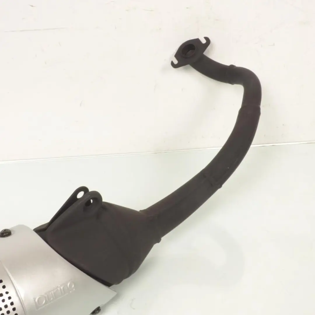 Leovince-uitlaat voor Peugeot 50 Streetzone-scooter, 10 inch, modeljaar 2013 t/m