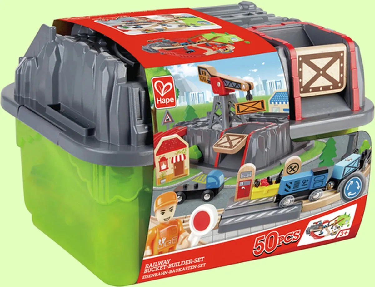 Hape Spoorbaan Bouwset E3764