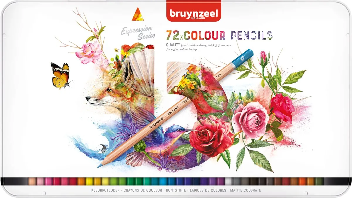 Bruynzeel Expression kleurpotloden blik 72