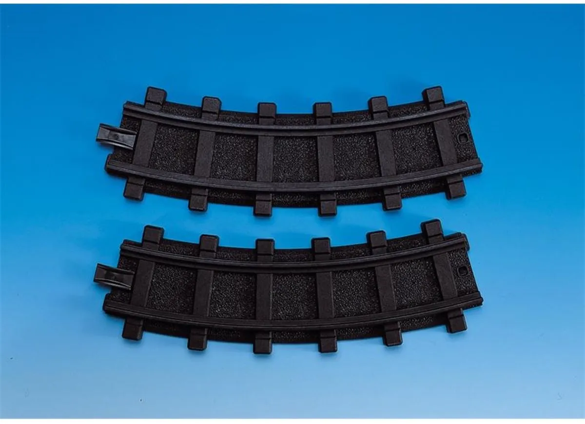 Playmobil Rails Gebogen 2x