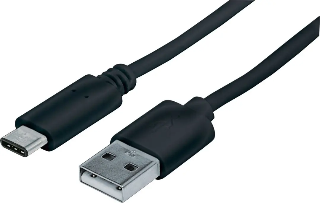 Manhattan USB-C naar USB 2.0 A Kabel 1m