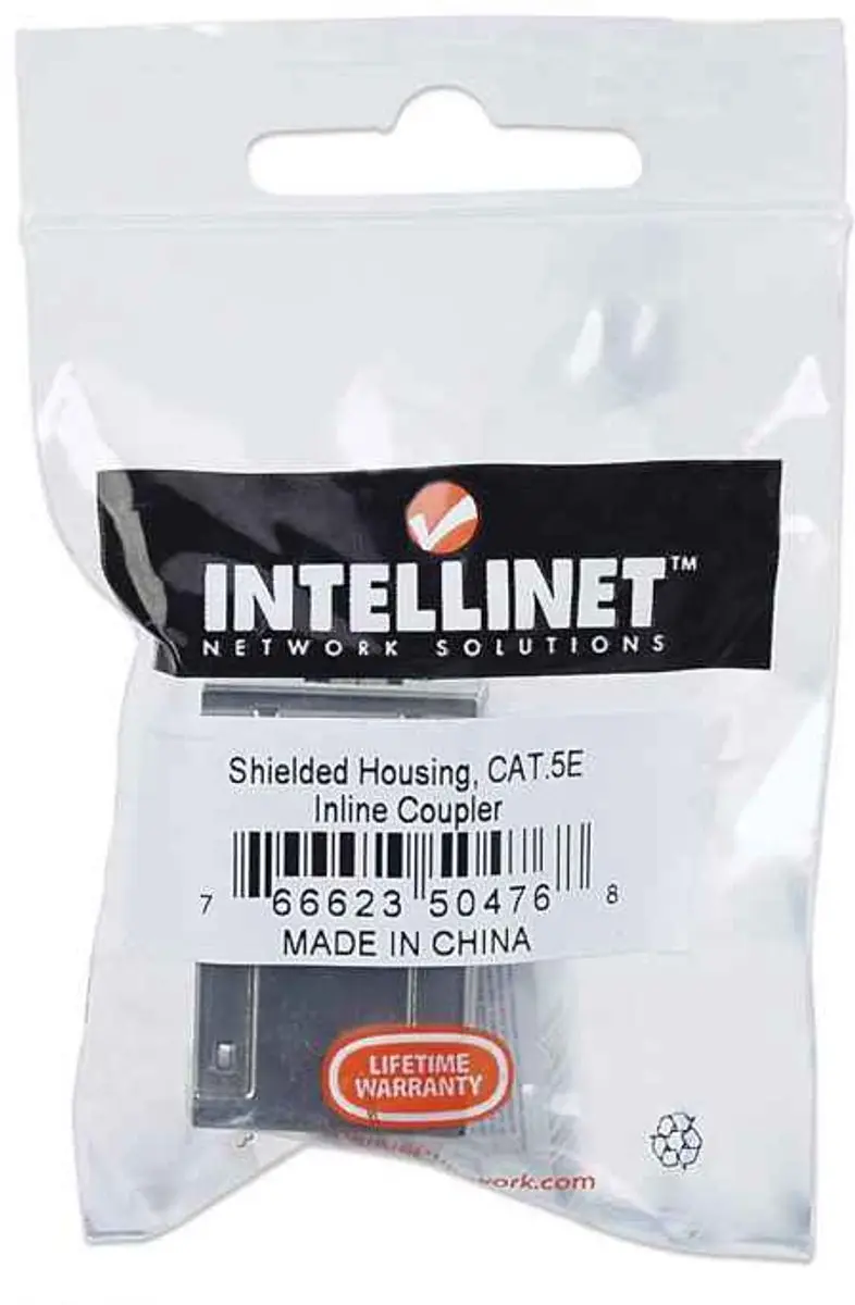 Intellinet 504768 RJ-45 Cat5e Kabelconnector - Zilver