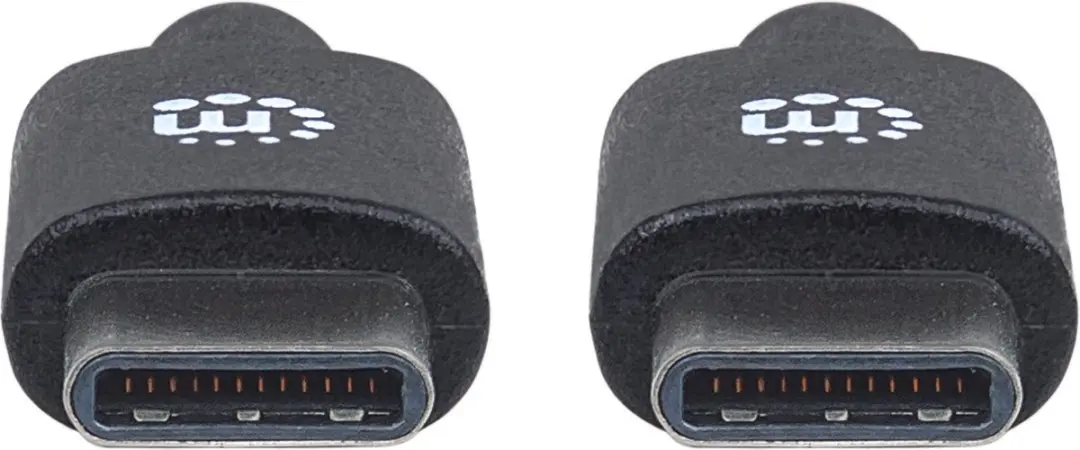 Manhattan USB-C Kabel 354868 - 0,5m - Zwart