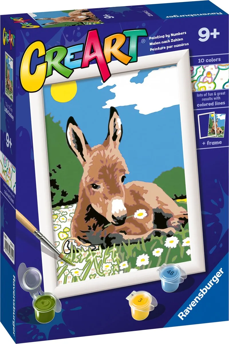 Ravensburger CreArt Little Donkey Schilderen op nummer