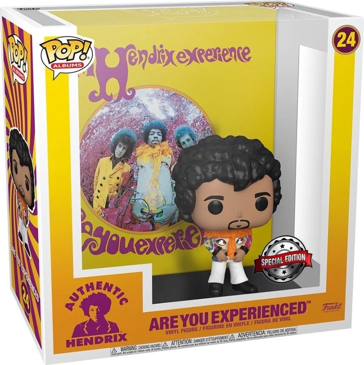 Funko Pop #24 Jimi Hendrix Are You Experienced