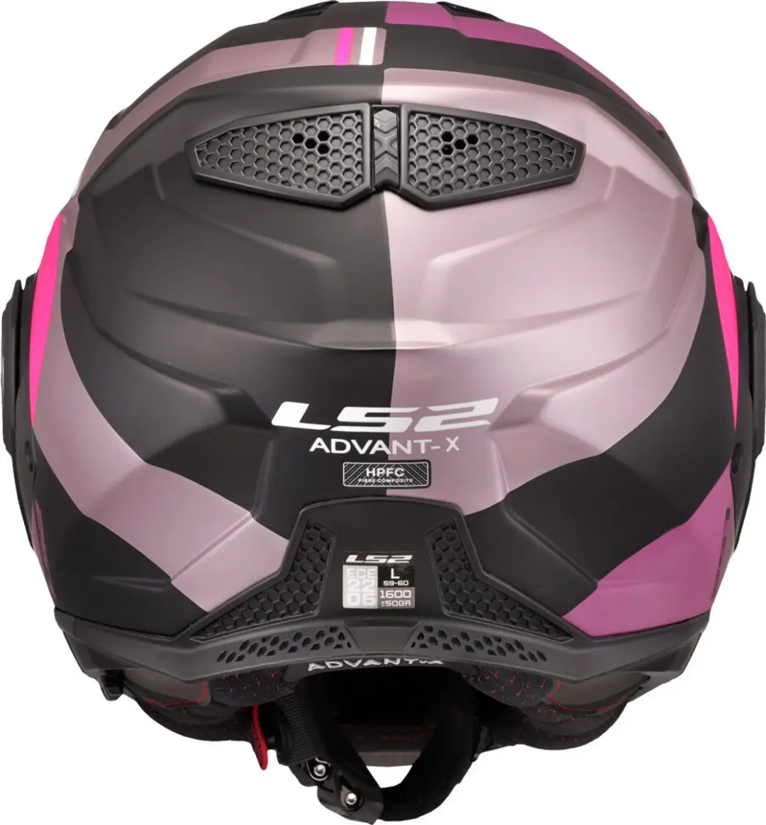 LS2 FF901 Advant X Ultra Helm - XXL - Grijs Paars