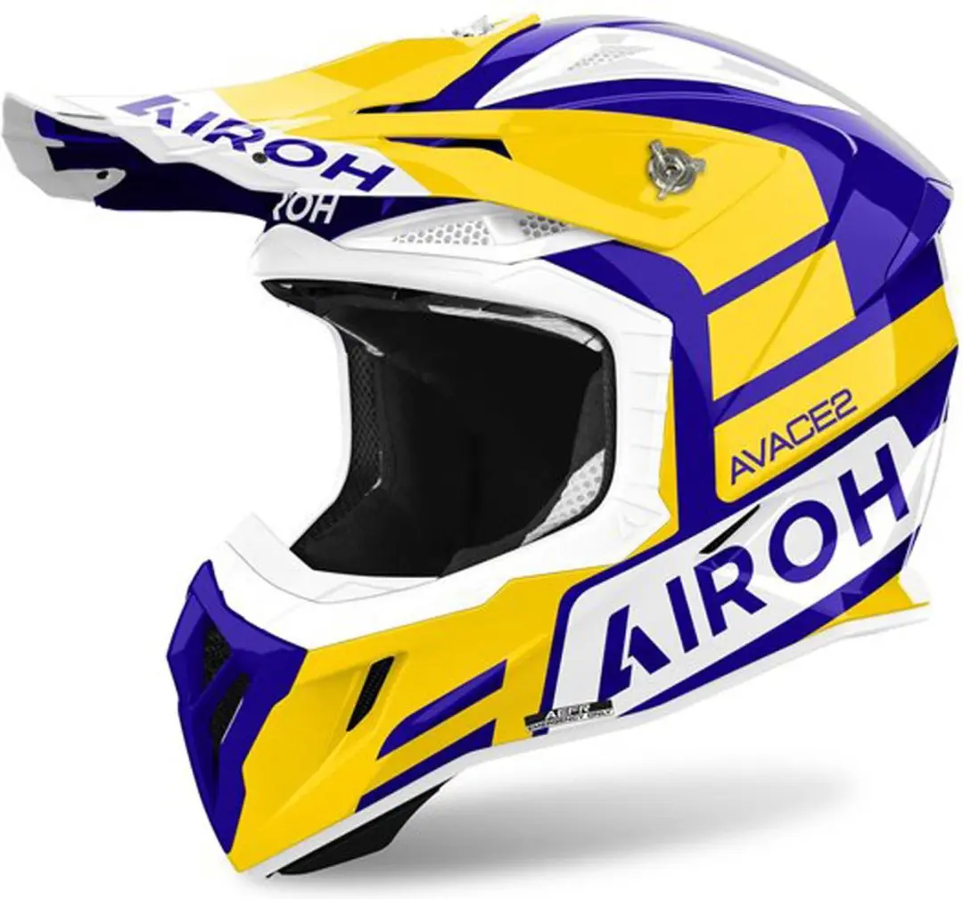 Airoh Aviator Ace 2 Sake Geel Helm