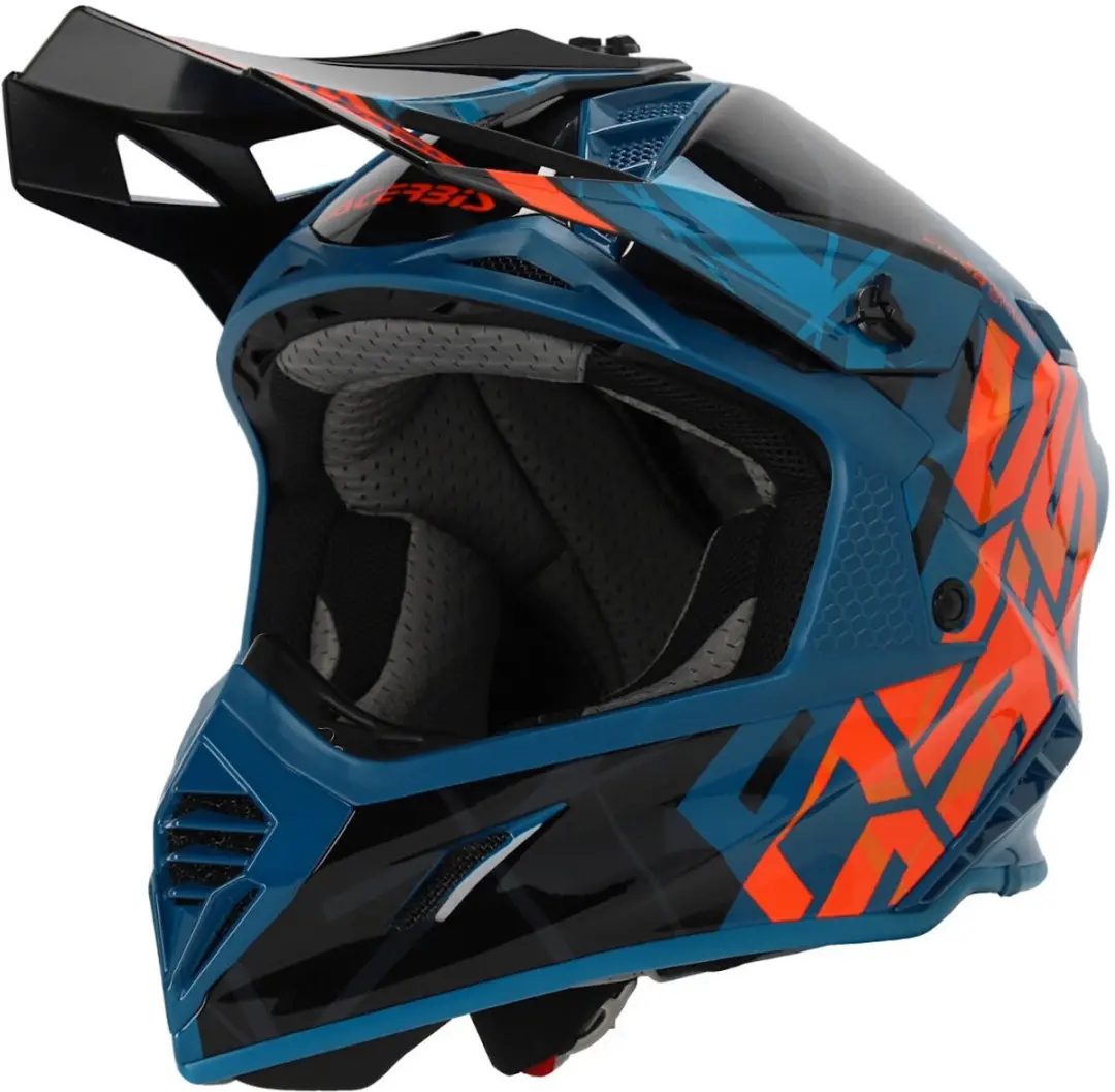 Acerbis X-Track Groen Zwart Crosshelm