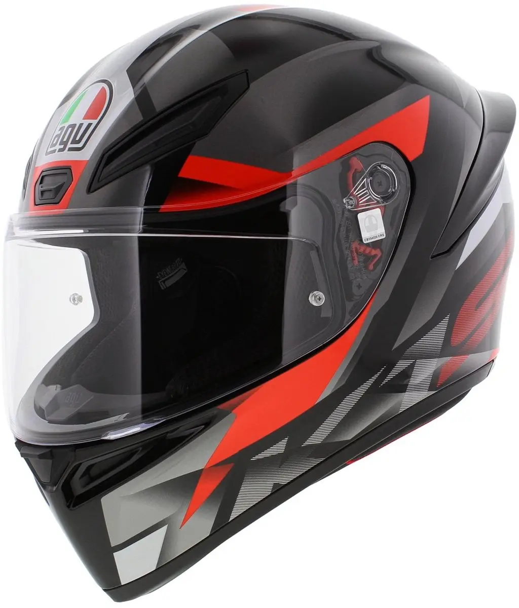 AGV K1 S FASTLAP BLACK/GREY/RED