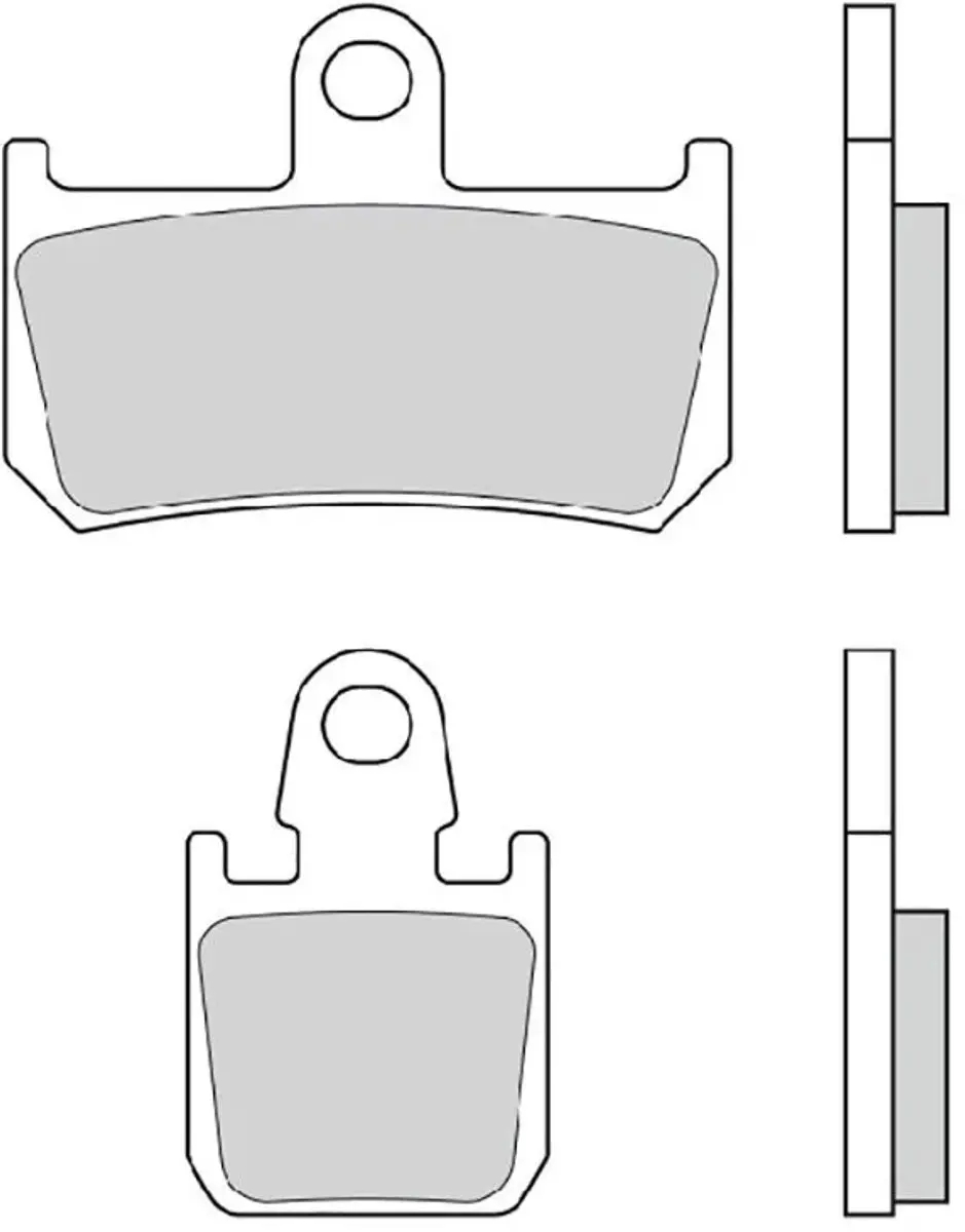 Brembo 07ya46rc Gesinterde Remblokken Transparant