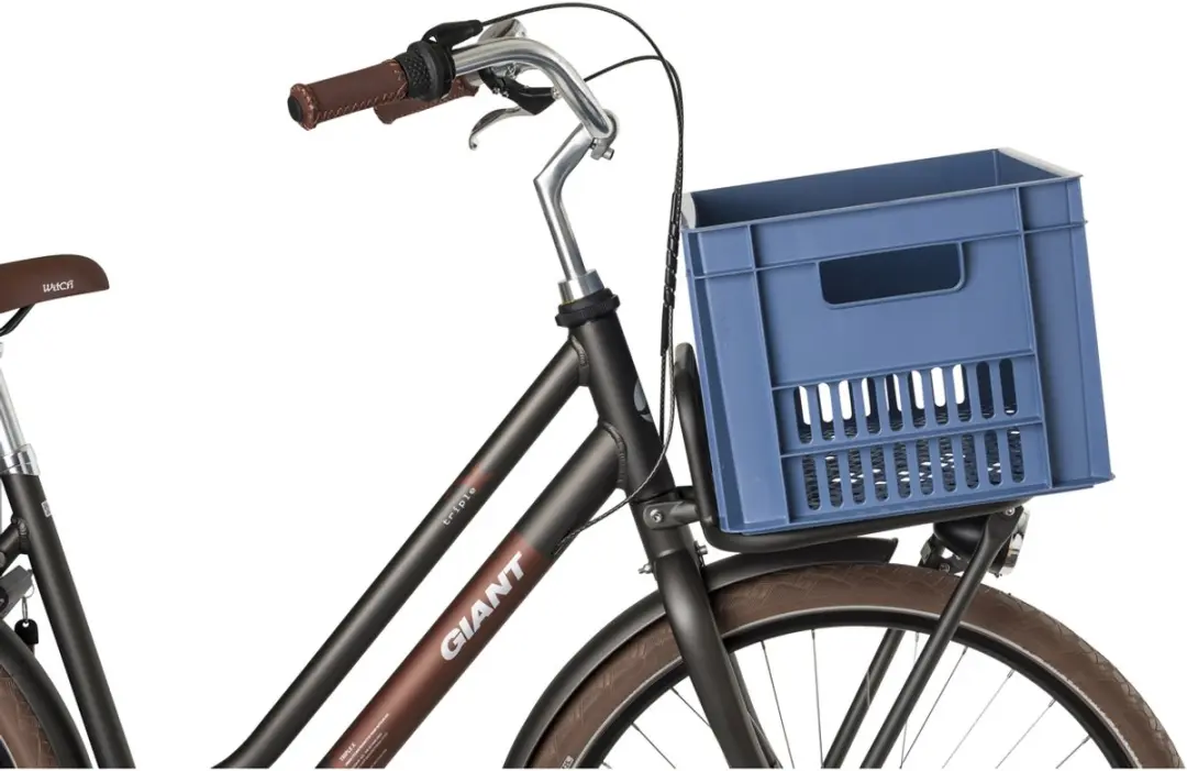 FastRider Fietskrat Navy Blauw 34L